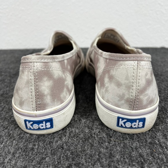 Keds Double Decker‎ Tie Dye Slip On Sneakers Women's 8.5W Wide Mauve - Picture 3 of 9